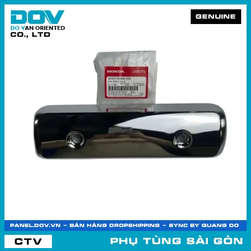 CHẮN NHIỆT B ỐNG XẢ (PÔ) | HONDA PARTS CODE 18357KWWV00 — 18357KWWV00