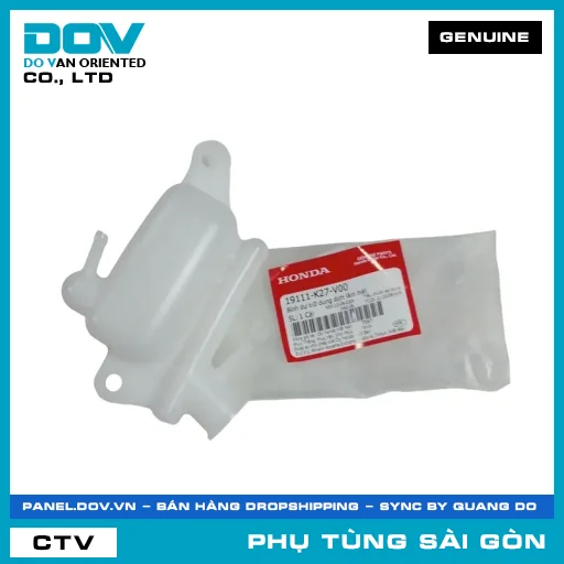 BÌNH DỰ TRỮ DUNG DỊCH LÀM MÁT | HONDA PARTS CODE 19111K27V00 — 19111K27V00