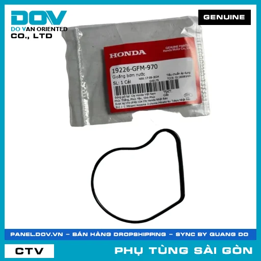 RON BƠM NƯỚC | HONDA PARTS CODE 19226GFM970 — 19226GFM970