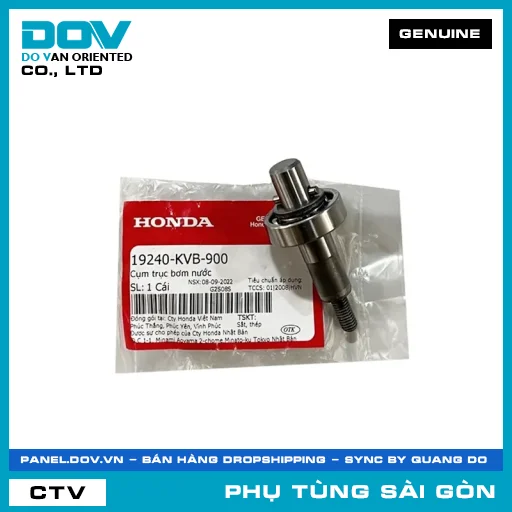 CỤM TRỤC BƠM NƯỚC | HONDA PARTS CODE 19240KVB900 — 19240KVB900