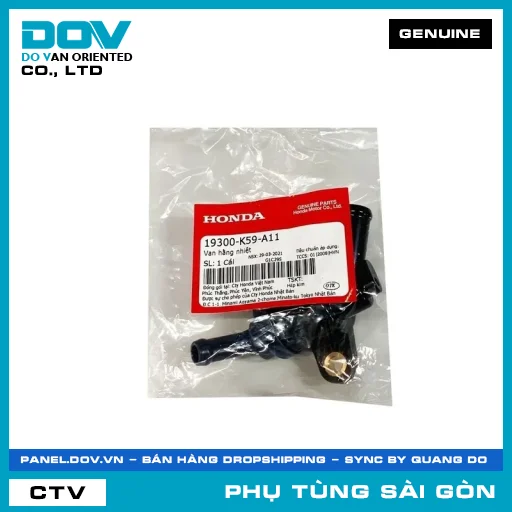 VAN HẰNG NHIỆT | HONDA PARTS CODE 19300K59A11 — 19300K59A11