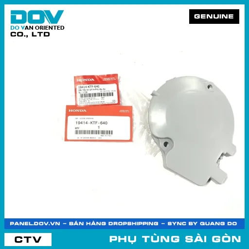 NẮP HỘP LỌC GIÓ BUỒNG DÂY ĐAI | HONDA PARTS CODE 19414KTF640 — 19414KTF640