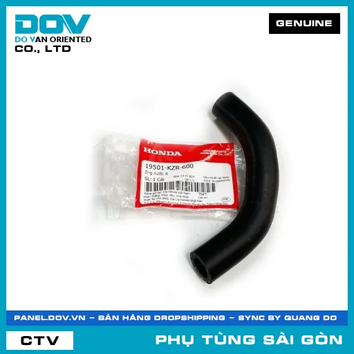 ỐNG NƯỚC A | HONDA PARTS CODE 19501KZR600 — 19501KZR600