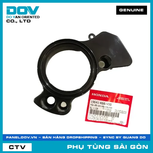 HỘP DẪN GIÓ NẮP MÁY TRÁI | HONDA PARTS CODE 19641K66V00 — 19641K66V00