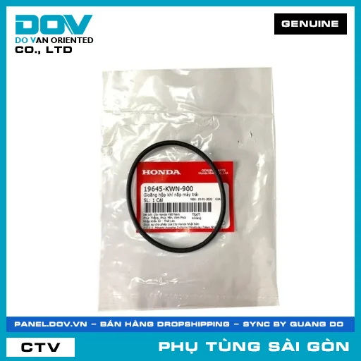 RON HỘP GIÓ NẮP MÁY TRÁI | HONDA PARTS CODE 19645KWN900 — 19645KWN900