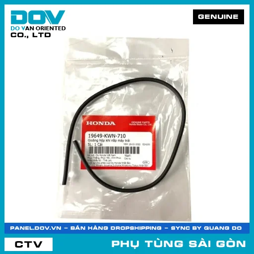 RON HỘP GIÓ NẮP MÁY TRÁI | HONDA PARTS CODE 19649KWN710 — 19649KWN710