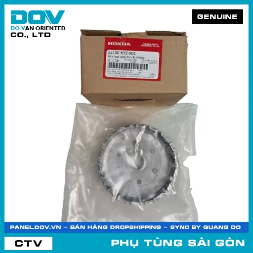 BỘ LY HỢP NGOÀI THỨ CẤP 67RĂNG | HONDA PARTS CODE 22100KYZ901 — 22100KYZ901