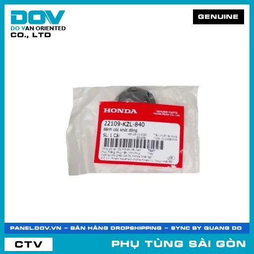 BÁNH CÓC KHỞI ĐỘNG | HONDA PARTS CODE 22109KZL840 — 22109KZL840