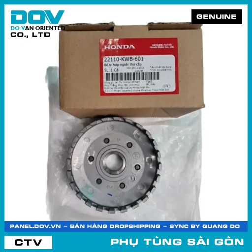 BỘ LY HỢP NGOÀI THỨ CẤP | HONDA PARTS CODE 22110KWB601 — 22110KWB601