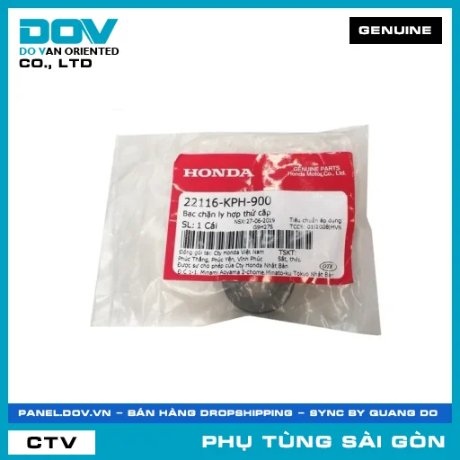 BẠC CHẶN LY HỢP THỨ CẤP | HONDA PARTS CODE 22116KPH900 — 22116KPH900