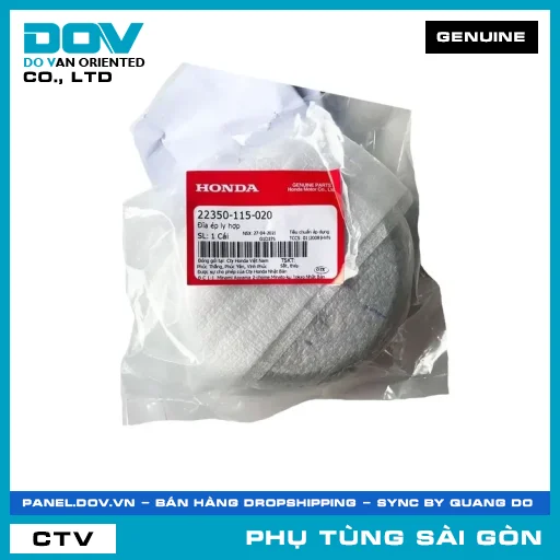 ĐĨA ÉP LY HỢP | HONDA PARTS CODE 22350115020 — 22350115020