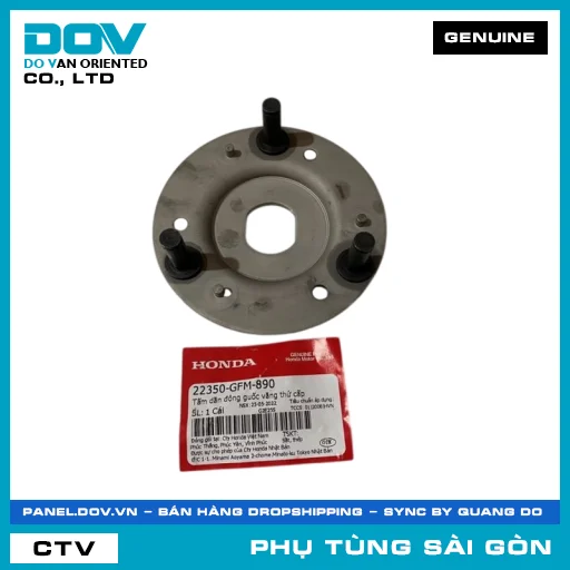 TẤM DÃN ĐỘNG GUỐC VĂNG THỨ CẤP | HONDA PARTS CODE 22350GFM890 — 22350GFM890