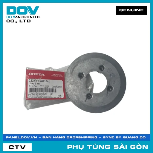 ĐĨA ÉP LY HỢP | HONDA PARTS CODE 22351KWW741 — 22351KWW741