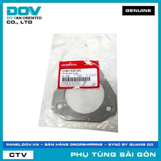 TẤM ÉP CẠNH LY HỢP | HONDA PARTS CODE 22361K29V81 — 22361K29V81