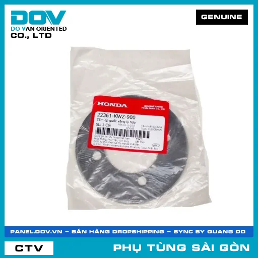 TẤM ÉP GUỐC VĂNG LY HỢP | HONDA PARTS CODE 22361KWZ900 — 22361KWZ900