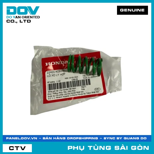 LÒ XO LY HỢP | HONDA PARTS CODE 22401K09L01 — 22401K09L01