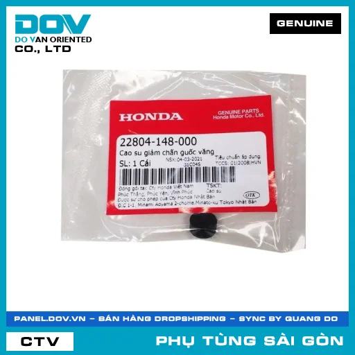 CAO SU GIẢM CHẤN GUỐC VĂNG | HONDA PARTS CODE 22804148000 — 22804148000
