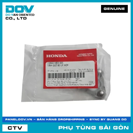 TẤM GIỮ BI LY HỢP | HONDA PARTS CODE 22860HB3000 — 22860HB3000