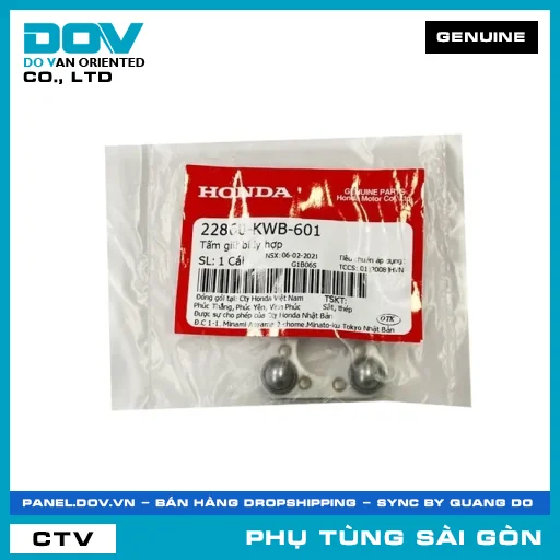 TẤM GIỮ BI LY HỢP | HONDA PARTS CODE 22860KWB601 — 22860KWB601