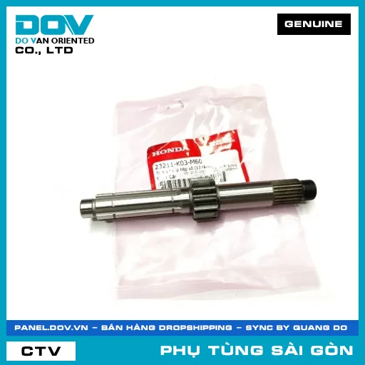 TRỤC SƠ CẤP HỘP SỐ (13 RĂNG) | HONDA PARTS CODE 23211K03M60 — 23211K03M60