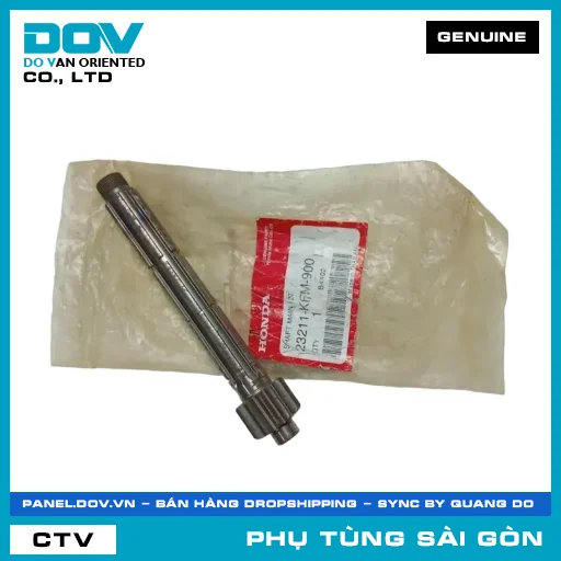 TRỤC SƠ CẤP HỘP SỐ (12RĂNG) | HONDA PARTS CODE 23211KFM900 — 23211KFM900