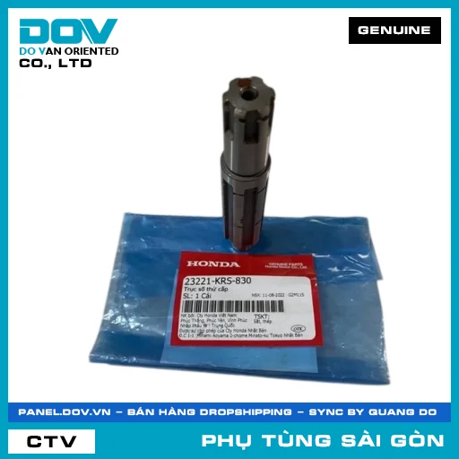 TRỤC SƠ CẤP HỘP SỐ (12RĂNG) | HONDA PARTS CODE 23211KRS830 — 23211KRS830