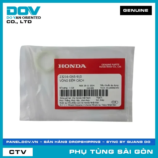 LONG ĐỀN CÁCH | HONDA PARTS CODE 23216GN5910 — 23216GN5910