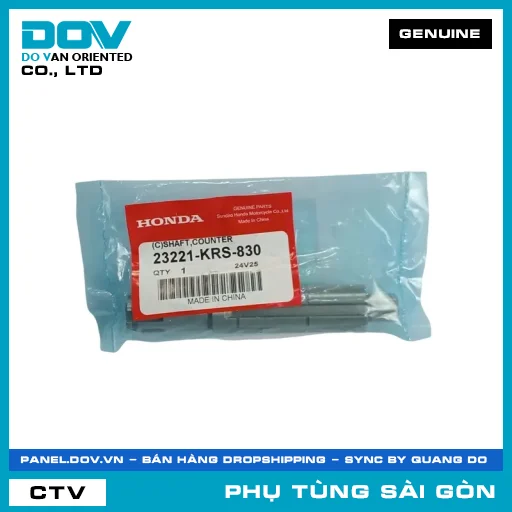 TRỤC SỐ THỨ CẤP | HONDA PARTS CODE 23221KRS830 — 23221KRS830