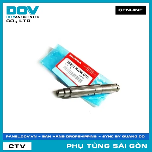 TRỤC SỐ THỨ CẤP | HONDA PARTS CODE 23221KWWB10 — 23221KWWB10