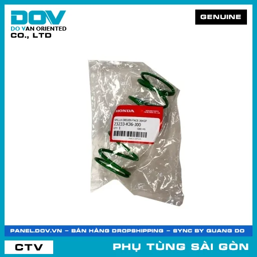 LÒ XO MÁ PU LY BỊ ĐỘNG | HONDA PARTS CODE 23233K36J00 — 23233K36J00