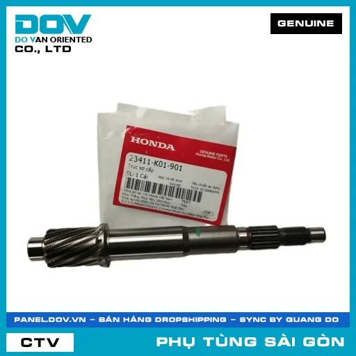 TRỤC SƠ CẤP | HONDA PARTS CODE 23411K01901 — 23411K01901