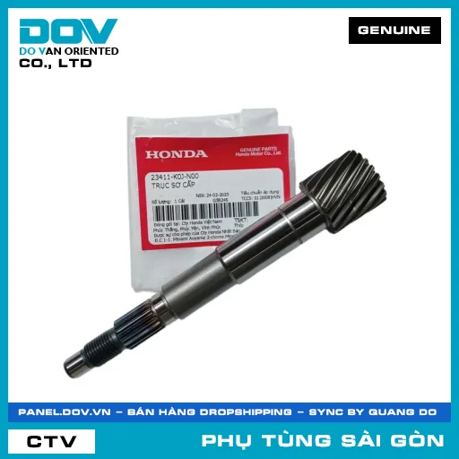 TRỤC SƠ CẤP | HONDA PARTS CODE 23411K0JN00 — 23411K0JN00