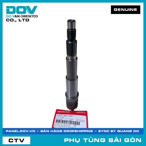 TRỤC SƠ CẤP | HONDA PARTS CODE 23411K0SV00 — 23411K0SV00