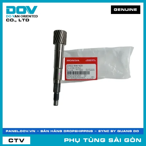 TRỤC SƠ CẤP (18 RĂNG) | HONDA PARTS CODE 23411K46N20 — 23411K46N20
