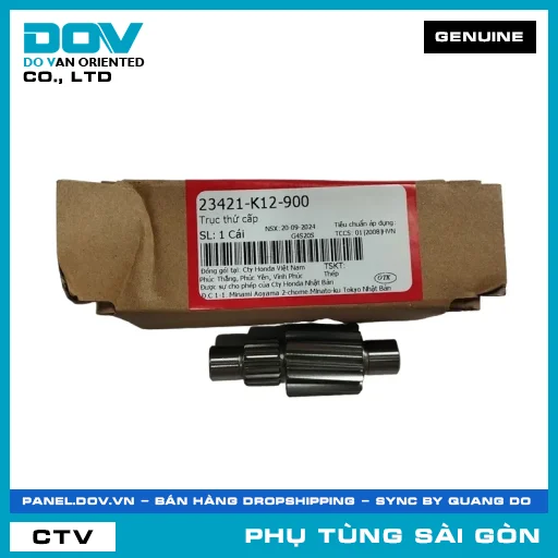TRỤC THỨ CẤP | HONDA PARTS CODE 23421K12900 — 23421K12900