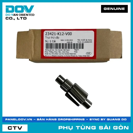TRỤC THỨ CẤP | HONDA PARTS CODE 23421K12V00 — 23421K12V00