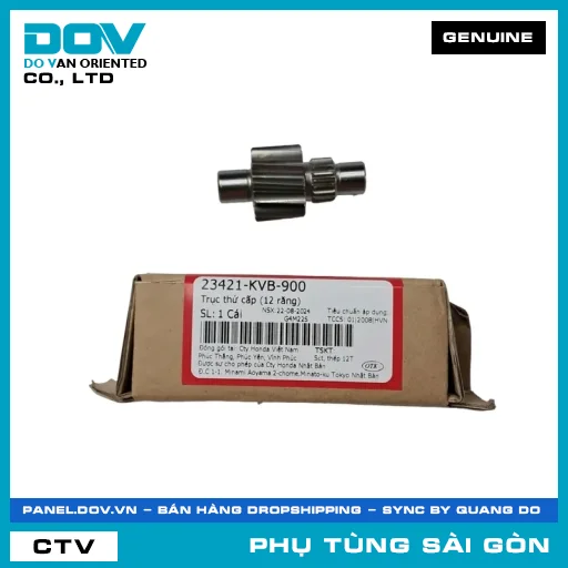 TRỤC THỨ CẤP (12 RĂNG) | HONDA PARTS CODE 23421KVB900 — 23421KVB900