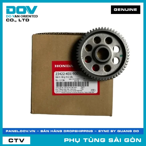BÁNH RĂNG THỨ CẤP | HONDA PARTS CODE 23422K01900 — 23422K01900
