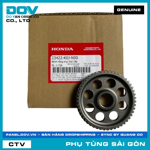 BÁNH RĂNG TRỤC THỨ CẤP | HONDA PARTS CODE 23422K0JN00 — 23422K0JN00