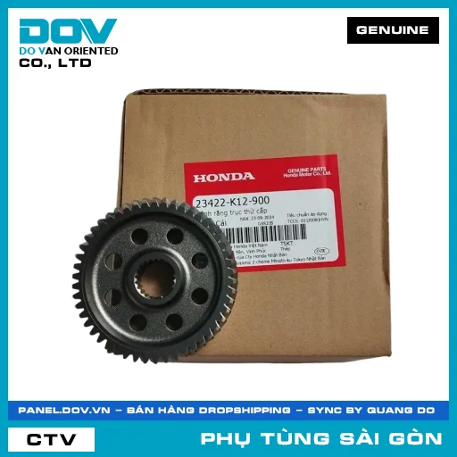 BÁNH RĂNG TRỤC THỨ CẤP | HONDA PARTS CODE 23422K12900 — 23422K12900