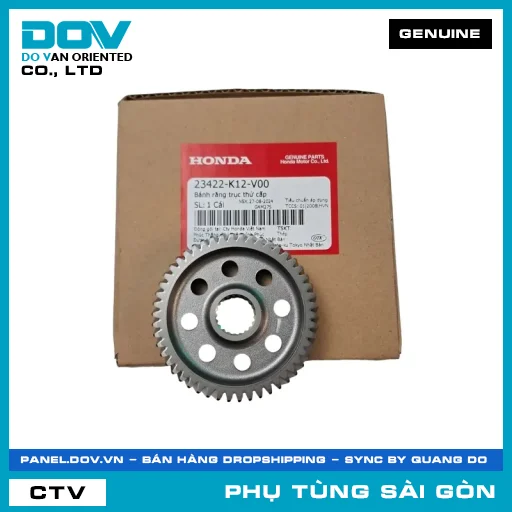 BÁNH RĂNG TRỤC THỨ CẤP | HONDA PARTS CODE 23422K12V00 — 23422K12V00