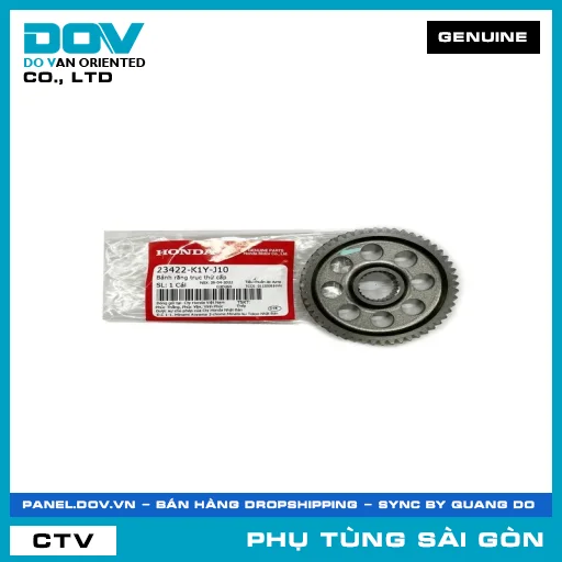 BÁNH RĂNG TRỤC THỨ CẤP | HONDA PARTS CODE 23422K1YJ10 — 23422K1YJ10