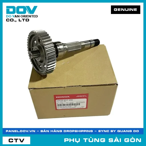 BÁNH RĂNG TRỤC THỨ CẤP | HONDA PARTS CODE 23422K77V00 — 23422K77V00
