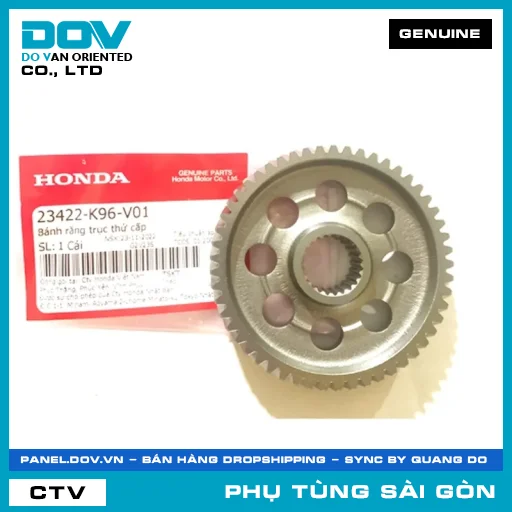 BÁNH RĂNG TRỤC THỨ CẤP | HONDA PARTS CODE 23422K96V01 — 23422K96V01