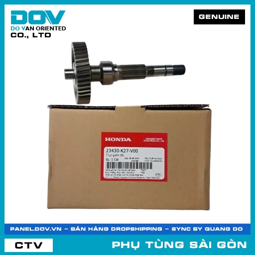 TRỤC GIẢM TỐC | HONDA PARTS CODE 23430K27V00 — 23430K27V00