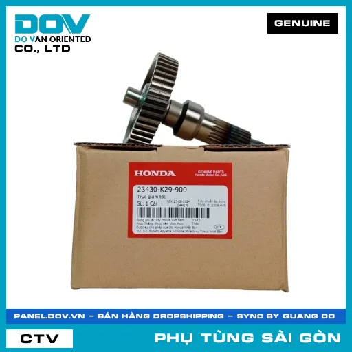 TRỤC GIẢM TỐC | HONDA PARTS CODE 23430K29900 — 23430K29900