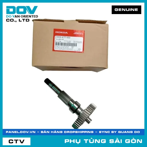 TRỤC GIẢM TỐC | HONDA PARTS CODE 23430K77V00 — 23430K77V00