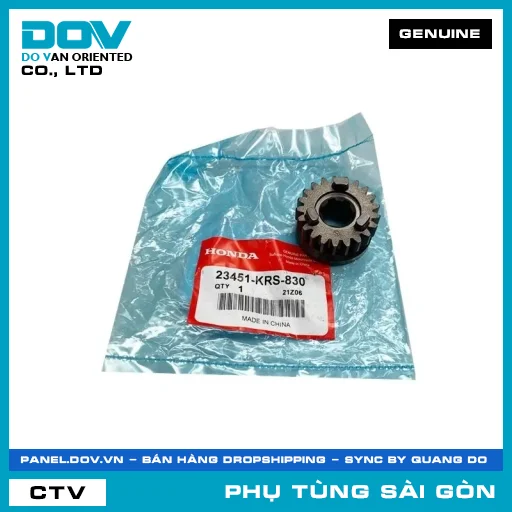 BÁNH RĂNG SỐ 3 SƠ CẤP (21RĂNG) | HONDA PARTS CODE 23451KRS830 — 23451KRS830