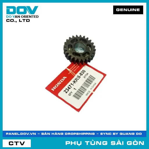 BÁNH RĂNG SỐ 4 SƠ CẤP (24RĂNG) | HONDA PARTS CODE 23471KRS830 — 23471KRS830