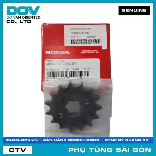 NHÔNG TẢI TRƯỚC 15T | HONDA PARTS CODE 23801K56NJ0 — 23801K56NJ0